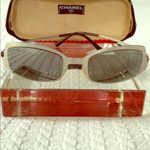 Chanel Authentic (RealReal) reflective sunglasses